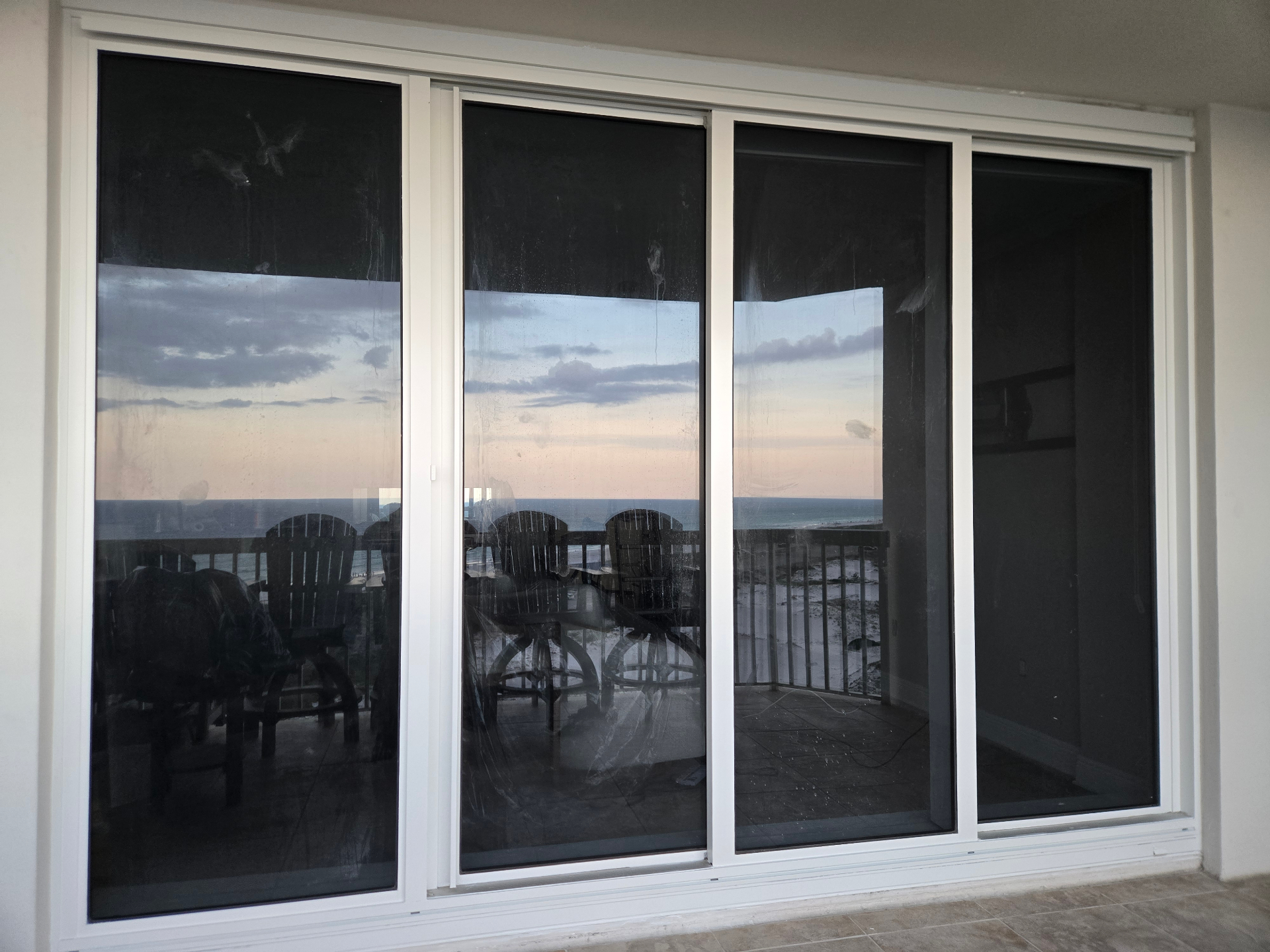 Sliding Door Refinish