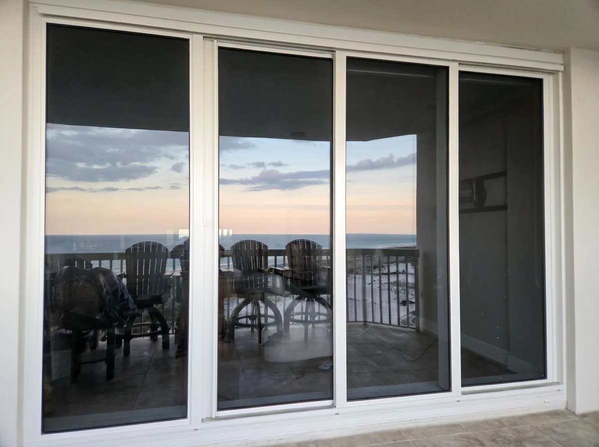 Sliding Door Refinish